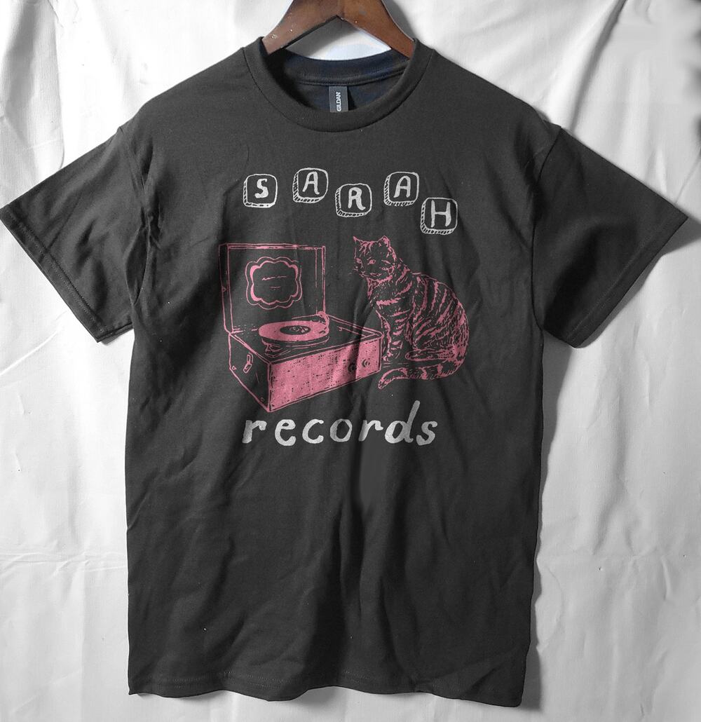 Sarah Records t shirt Size Medium Black
